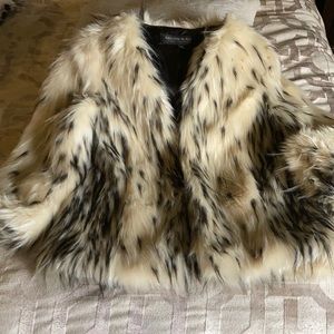 Kristen Blake Studio Collection fun fur jacket
